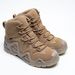 Traveler Locke's Second Generation Waterproof Outdoor Hiking Snow Mountain Trail Tactical Boots High Top Anti-Slip_desvips.com