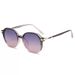 New Style Large-frame Tea Color Sunglasses For Women, Slimming, UV Protection, Sun Protection Glasses, Suitable For Photos, Outdoor Commuting_desvips.com