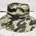 Double-Sided Camouflage Spring Autumn Sun Protection Fisherman Round Top Bucket For Men And Women Outdoor Leisure Travel_desvips.com