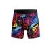 NOKO 3-pack Men's Underwear Side Opening And Lengthened Printed Men's Boxer Briefs_desvips.com