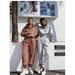New Casual Sweatshirt Jacket Sports Suits For Women In Europe And America_desvips.com