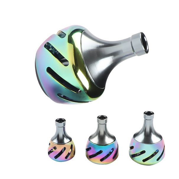 Gear Full Metal DIY Drum Baitcasting Spinning Accessories Fishing Line Reel Handle Hand Grip Ball_desvips.com