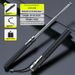 Automatic Retractable Baton, 4142 Alloy Steel Expandable Bat With Window Breaker, Silicone Non-Slip Grip, Safety Lock For Self-Defense & Emergency_desvips.com
