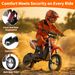 Hillmiles MileRocke 1 Children's E-Motorcycles 36V 4Ah Battery 20km Range 480W Motor Dual Suspension 12" Tires Children's Electric Bicycle_desvips.com