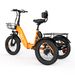 PVY F20 Foldable Electric Tricycle, 48V 21Ah Battery,for Seniors & Cargo Hauling_desvips.com