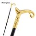 Golden Luxury Curve Line Performance Stage Cane Decorative Stick Decorative Cosplay And Parties, For Cosplay & Party_desvips.com
