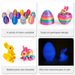 Popular Decoration 3D Printed Egg Easter Creative Ornament Rabbit Model Toy_desvips.com