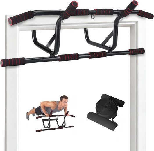 Türrahmen-Klimmzugstange Schraubenlos Rutschfest Mit Gepolsterten Griffen Professionelle Türrahmen-Klimmzugstange Geeignet Für 80-90 Cm Türrahmen_desvips.com