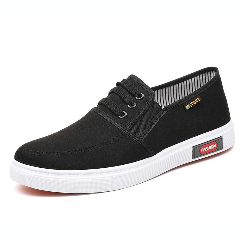 New canvas shoes low-top men's shoes casual canvas shoes a stirrup cloth shoes board shoes men's shoes canvas shoes_desvips.com