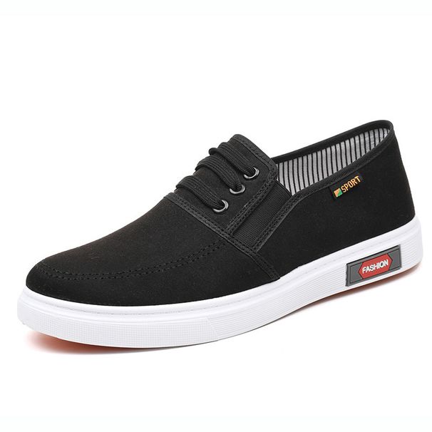 New canvas shoes low-top men's shoes casual canvas shoes a stirrup cloth shoes board shoes men's shoes canvas shoes_desvips.com