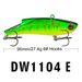 Long Casting Lure 27.4G 9cm Plastic VIB Jig Lead Fish DW1104 Simulation Bait_desvips.com