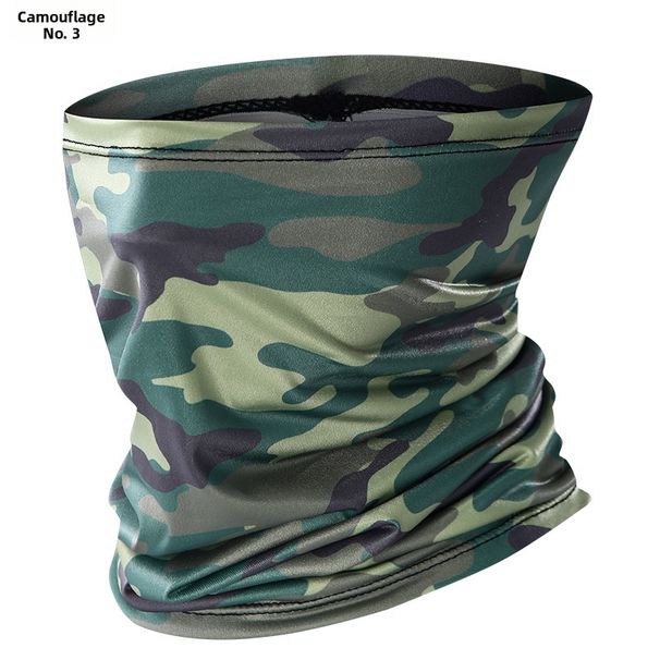 Ice Silk Face Mask For Cycling Summer Camouflage Quick Drying Sun Protection Elastic Neck Warmer For Outdoor Sports_desvips.com