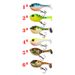 Lure Bait Soft Bait Sinking Jumping Fish Simulation Puffer Fish Bait T Tail 6.2cm/9.5g Water Fishing Gear_desvips.com