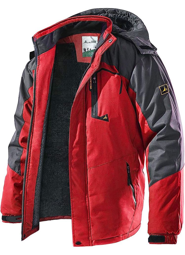 TRVLWEGO Trekking Jacket Climb Men Winter -20 Degree Super Warm Waterproof Breathable Snowboard Outdoor Ski Hiking_desvips.com