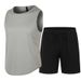 Foreign Trade Summer Men's Basketball Outfit, Tank Top Short-sleeved Shorts 2-piece Set For Running And Fitness, Solid_desvips.com