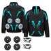 Smart Air Conditioned Jacket With Four Hole Fan Clothing Men's Outdoor Fishing Sun Uniform Labor Protection Workwear_desvips.com