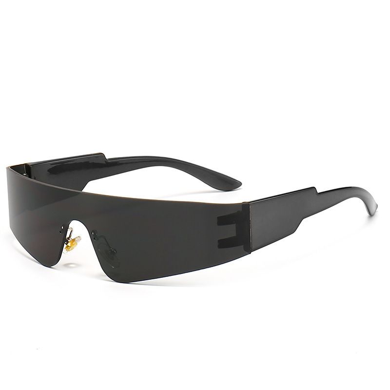 Sports Eyewears Sunglasses Outdoor Cycling One Piece Sunglasses Personality Fashion Futuristic_desvips.com