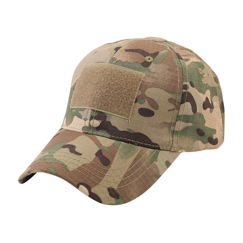 Outdoor Baseball With Velcro Special Forces Military Fan Manufacturer American Style Duckbill Cap Camouflage Sun Hat_desvips.com
