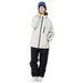 001 New Men Women White Winter Outdoor Snowboard And Pants Ski Couple Suit_desvips.com