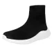 Sock Stretch Slip-On Boots Knit Casual Sneakers For Men Summer 2023 Trendy Mesh Breathable Walking Men's Shoes_desvips.com