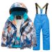 Children's Suit Boys And Girls Big Kids Northeast Snow Country Tour Ski Professional Full Set Cross-Border Foreign Trade_desvips.com