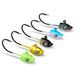 Fish Lead Head Anti-Hooking Lure 3.5g 5g 7g Soft Bait Jig Hook_desvips.com