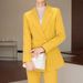 Women's Clothing Small Suit Goddess Fan Sequins Fashion Temperament Host Work Clothes_desvips.com