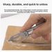 Multifunctional Box Cutter, Portable Folding Knife, Bottle Opener, Semi-sharpened Multifunctional Courier Knife_desvips.com