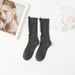 Trendy Ripped Beggar Socks For Women Thin Slouch JK Style Casual Long Cotton Socks For Spring/Summer Instagram Style Sports & Outdoor Accessories_desvips.com