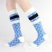 Ski For Children Blue Warm Thickened Terry Winter Long Tube Outdoor Sports Kids Socks_desvips.com