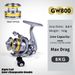 Long Casting Lure Spinning Ultra Lightweight Small Wheel 5.2:1 Gear Ratio Sea Rock Fishing Reel_desvips.com
