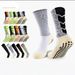 Soccer Socks adult thick towel bottom non slip football socks men and women mid tube dotted breathable floor sports socks_desvips.com