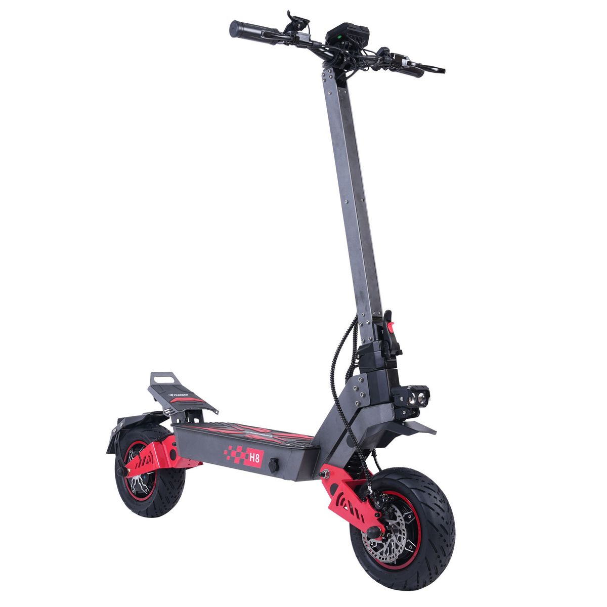 FREEBOY H8 Electric Scooter With 60V 28Ah Battery,11" Off-Road Vacuum Tires_desvips.com