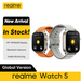 Global Version Realme Watch 5 1.97" 600nits AMOLED 460mAh 14-Day Battery Life 300+ Themes Support GPS GNSS IP68_desvips.com