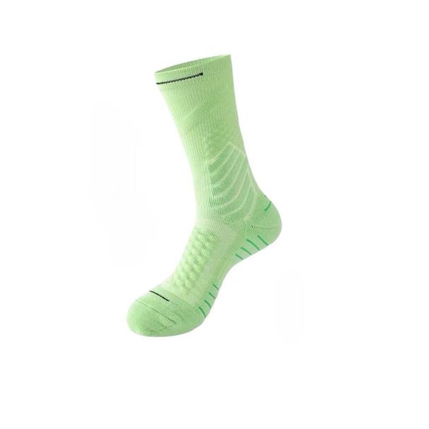 Basketball Socks Men's Long Tube Anti-odor Professional Running Practical Towel Bottom Medium Tube High-top Sports Socks Thickened_desvips.com