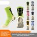 Adult Terry Cloth Sports Socks Men's And Women's Mid Calf Soccer Socks With Adhesive Lining For Sweat Absorption_desvips.com