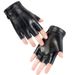 PU Leather Half Gloves For Men And Women, Fitness Sports Fishing Tactical Finger Outdoor Cycling Gloves, Non-Slip_desvips.com