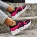 Women's Casual Shoes Classics Style Sneakers Athletic Trainers Outside Sports Running Walking Skateboard Breathable Antislip Low-top Lace Up_desvips.com