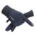 Winter Touchscreen Gloves – Windproof & Waterproof Thermal Cycling Gloves For Men (Black/Gray/Blue – One Size Fits Most)_desvips.com