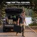 Folding Grill Table Portable Tri-Fold Outdoor BBQ Prep Station_desvips.com