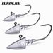 Lead Head Hook Tumbler Reinforced Pointed Lure Lead Head Hook 3.5 10g Soft Worm Hook Barbed Root Hook Upward Hook_desvips.com
