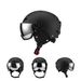 Adult warm ski helmet with goggles piece outdoor sports protection ski head Helmet protective gear_desvips.com