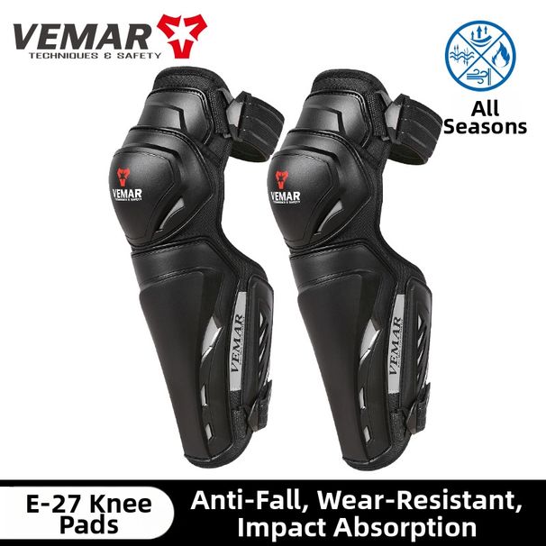 Motorcycle Leg And Knee Protectors Lightweight Breathable Shockproof Riding Protective Gear For Men All Season_desvips.com