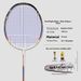 Adult High Power Smash Offensive Badminton Racket Competition Type Amateur Single Racket All Carbon Fiber Professional_desvips.com