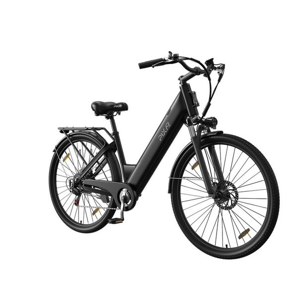 PIXAR C1 Electric City Bike,36V 13Ah Removable Battery, Shimano 7-Speed_desvips.com