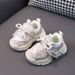 Girls' Princess Sneakers, 2024 Spring New Children's Little Girls' Sequined Dad Shoes, Boys' Casual Shoes_desvips.com