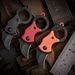Outdoor EDC Key Fox Claw Package Opener Necklace Pocket Knife, Portable Mini Knife_desvips.com
