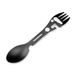 Outdoor Camping Cutlery Multifunctional Folding Spoon Combination Bottle Opener Portable Knife Fork_desvips.com