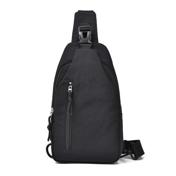 Men's Casual Nylon Crossbody Small Backpack, Shoulder Women Chest Trendy Bag, Portable, Breathable, And Durable_desvips.com