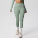 High Waisted Tight Fit Yoga Pants Quick Drying Bare Feel with Pocket for Outdoor Running And Fitness Hip Lifting Sports Long Pants_desvips.com